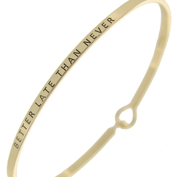 Jewelry - Better Late Than Never  Bracelet